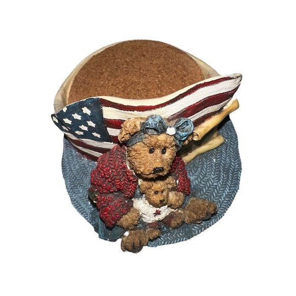 The Boyd’s Collection Patriotic Bear Mug - Red, White, and Blue - Picture 2 of 6